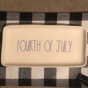 Rae Dunn Fourth of July Platter